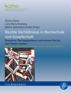 cover image of Rechte Verhältnisse in Hochschule und Gesellschaft